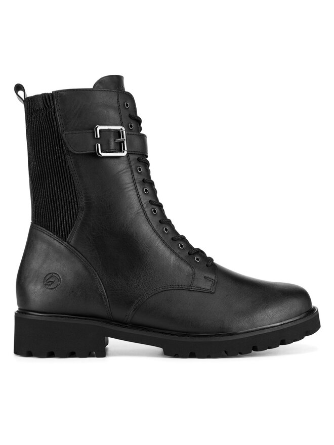 Remonte Bokacsizma Remonte D8664-00 Fekete