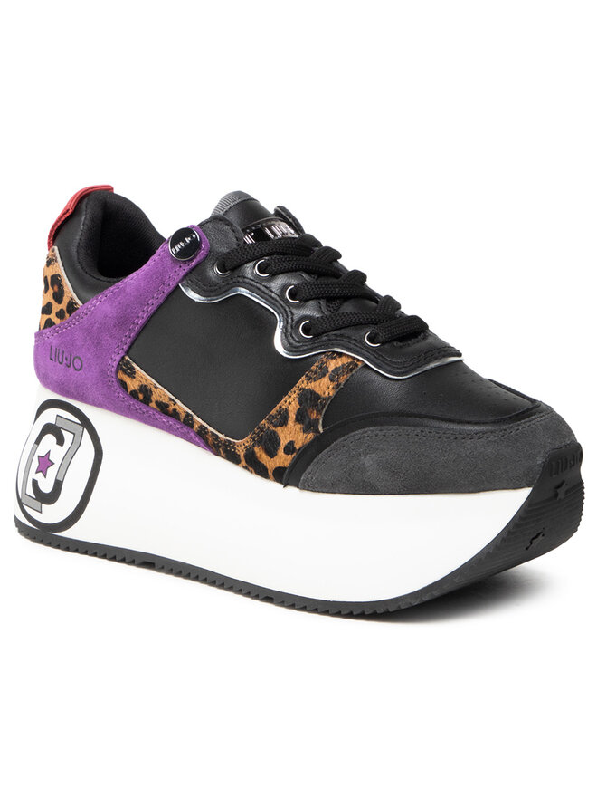 Liu Jo Laisvalaikio batai Liu Jo Super Maxi Wonder 2 BA1085 PX163 Juoda