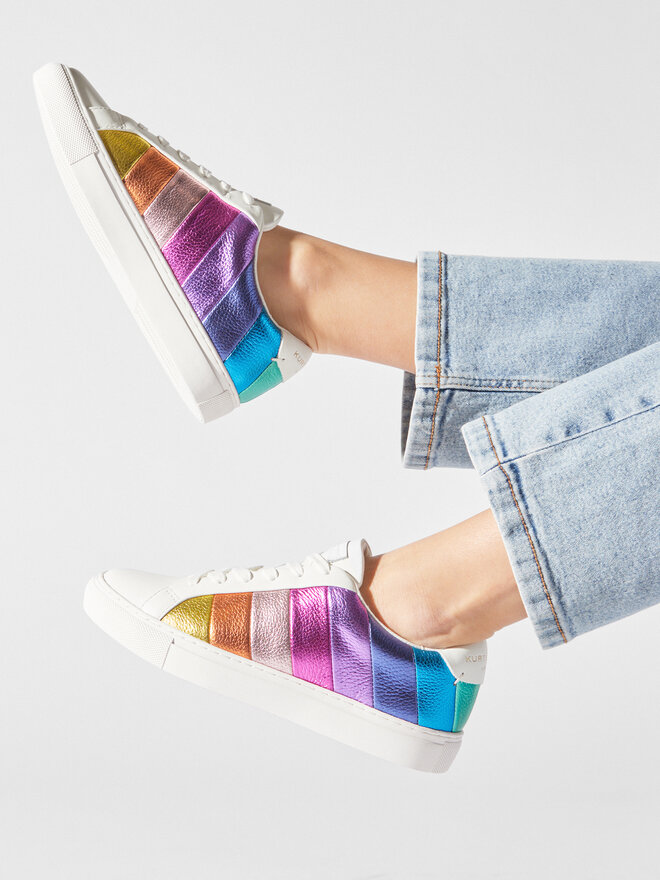 Kurt Geiger Сникърси Kurt Geiger Lane Stripe 2626069109 Цветен