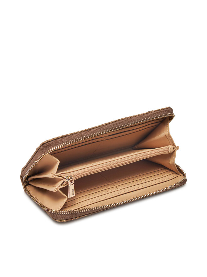 Guess Голям дамски портфейл Guess SWSG85 00146 Кафяв