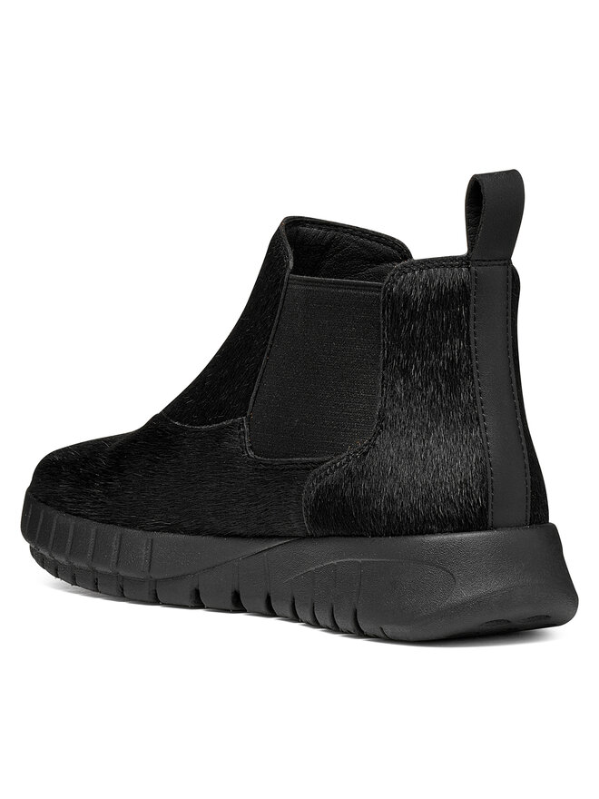 Geox Klassische Stiefeletten Geox D Flextride D669AD 000QS C9999 Schwarz