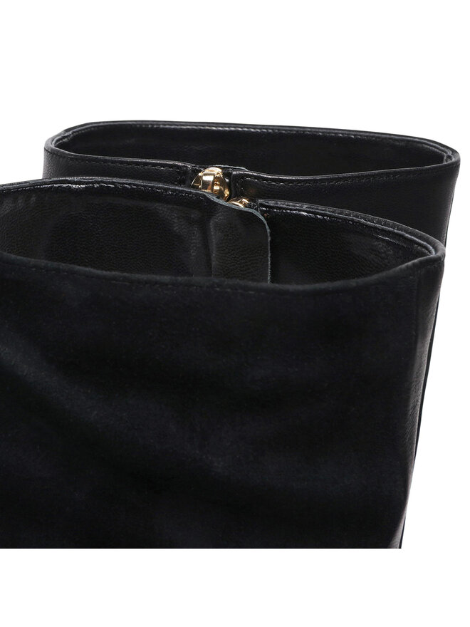 Pollini Kozačky Pollini SA26055C1FTA100A Černá