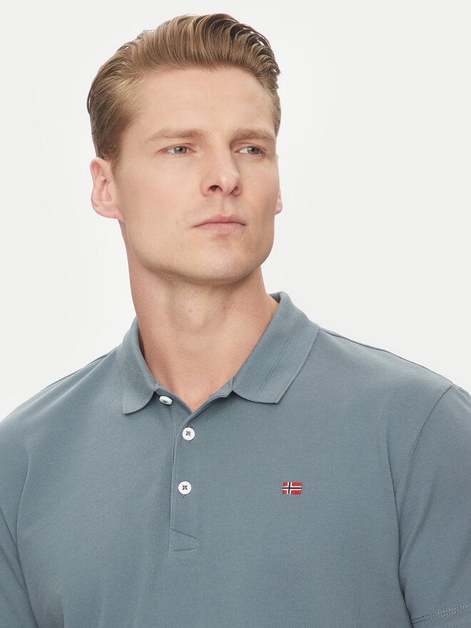 Napapijri Napapijri Pólóing Ealis NP0A4H8B Kék Regular Fit