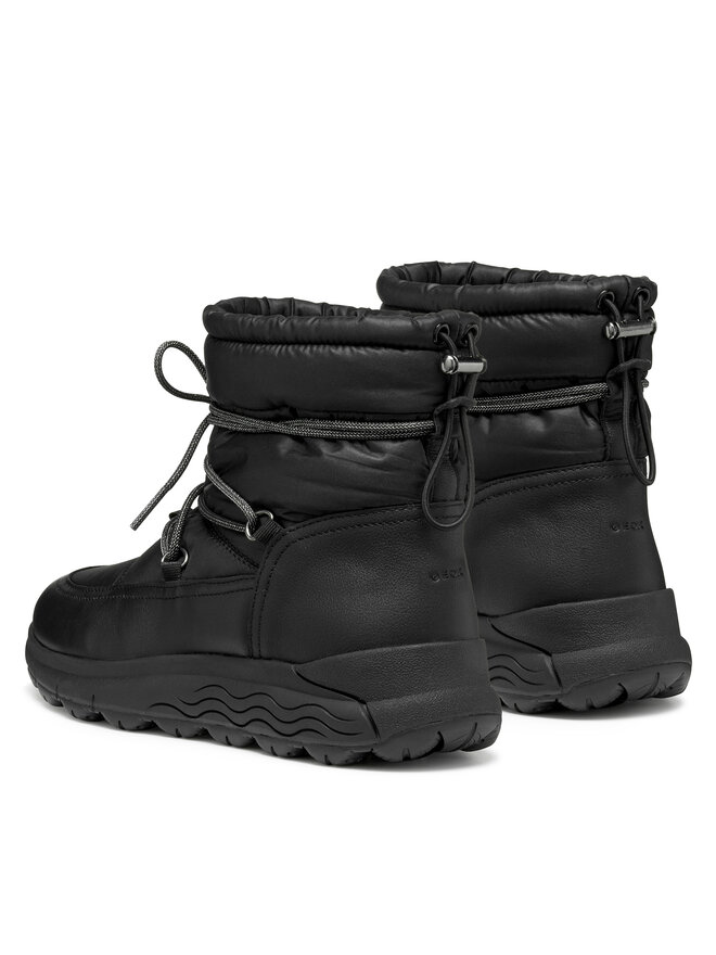 Geox Stivali da neve Geox D Spherica 4X4 B Abx D4626A 0FU85 C9999 Nero