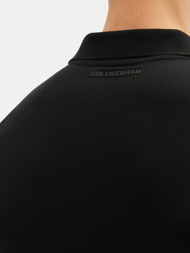 KARL LAGERFELD KARL LAGERFELD Poloshirt 745710 500224 Schwarz Regular Fit