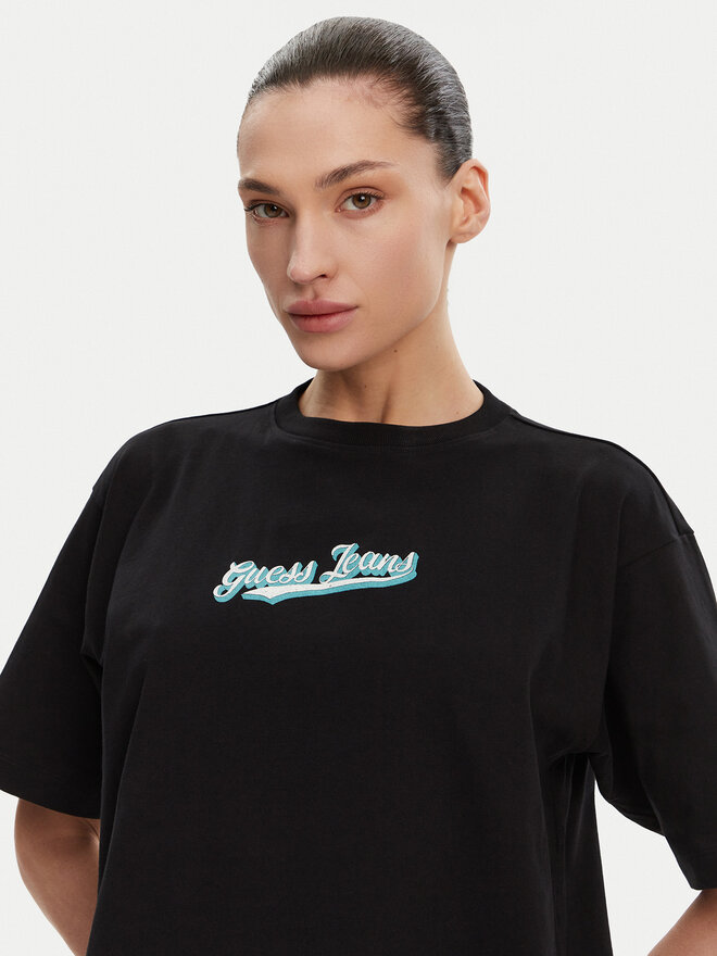 Guess Jeans Guess Jeans Camiseta W5GI29 K8HM0 Negro Regular Fit