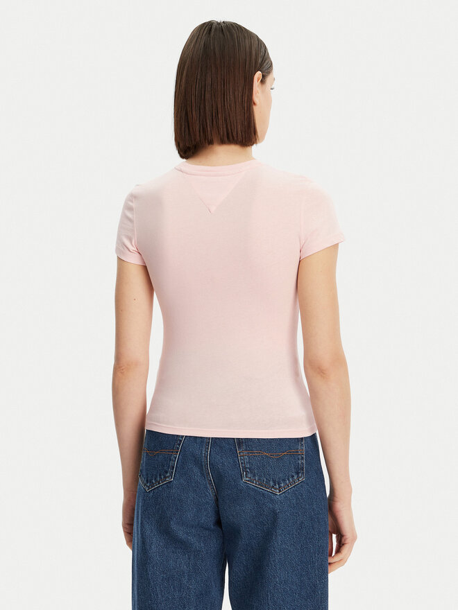 Tommy Jeans Tommy Jeans Футболка DW0DW20459 Рожевий Slim Fit