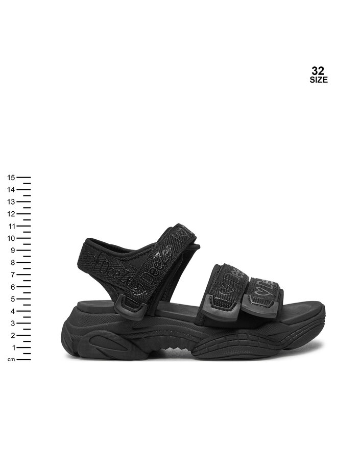 DeeZee Sandały DeeZee CSXP2056-02 Czarny