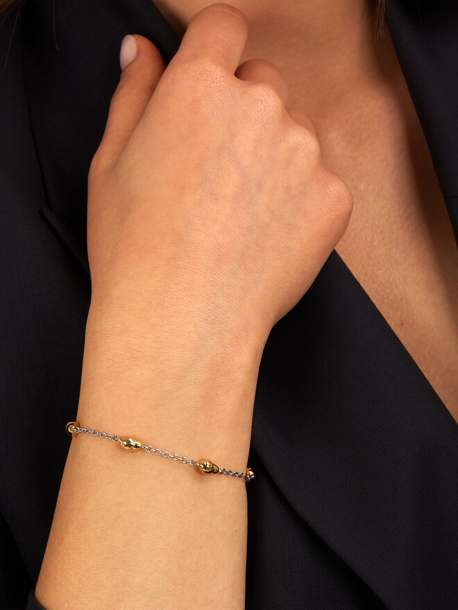 Trussardi Bransoletka Trussardi TJAXA12 Srebrny