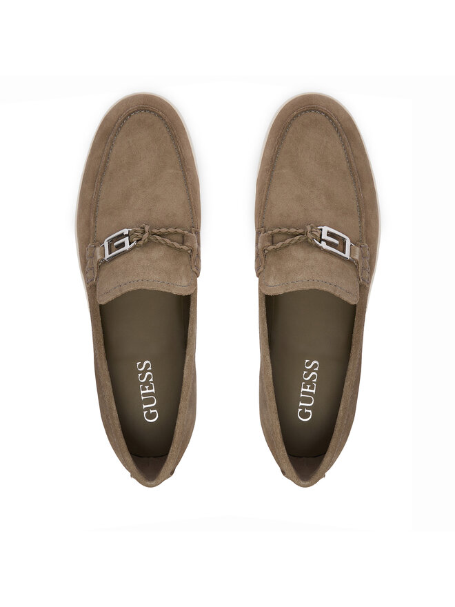 Guess Mokassins Guess FMJHEA SUE14 Khakifarben