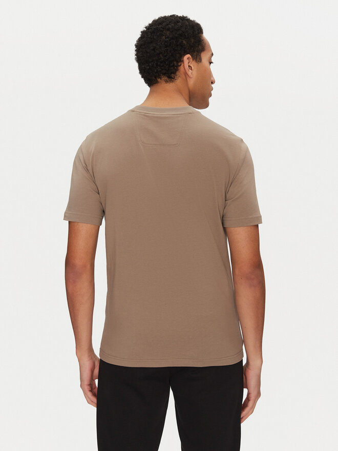 BOSS BOSS Camiseta 50531271 Beis Regular Fit