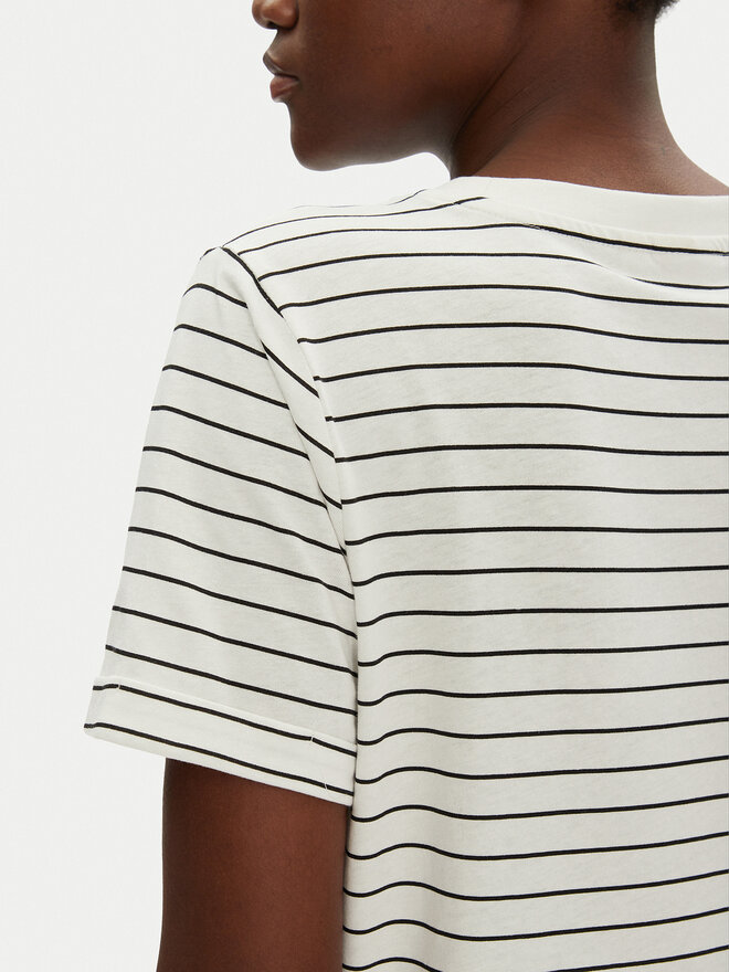 Fransa Fransa T-shirt 20615521 Bijela Regular Fit