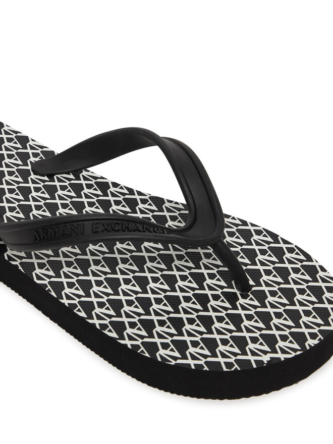 Armani Exchange В'єтнамки Armani Exchange XDQ010 XV700 MC482 Чорний