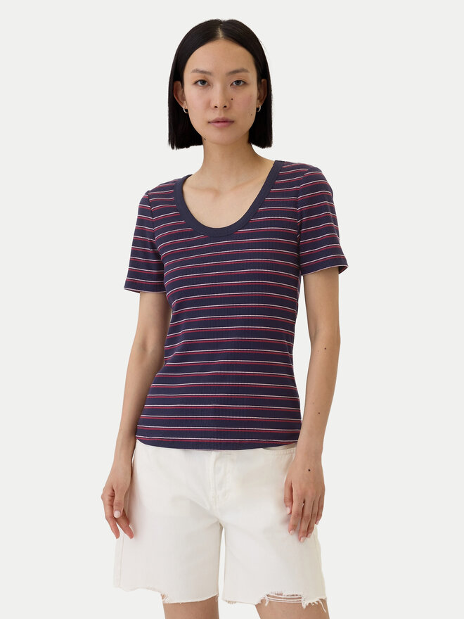 Gap Gap Marškinėliai 541064-02 Tamsiai mėlyna Regular Fit