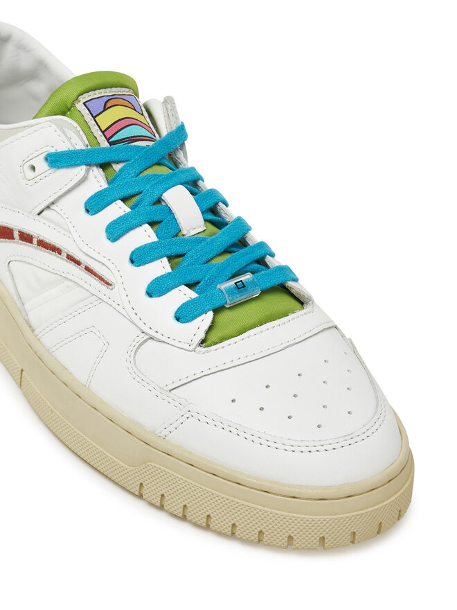 D.A.T.E. Sneakersy D.A.T.E. Torneo M421-T8-CO Biela