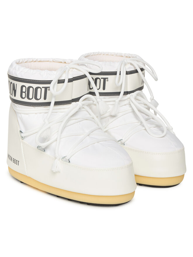 Moon Boot Škornji za sneg Moon Boot Mb Icon Low Nylon 80D1409340 Bela