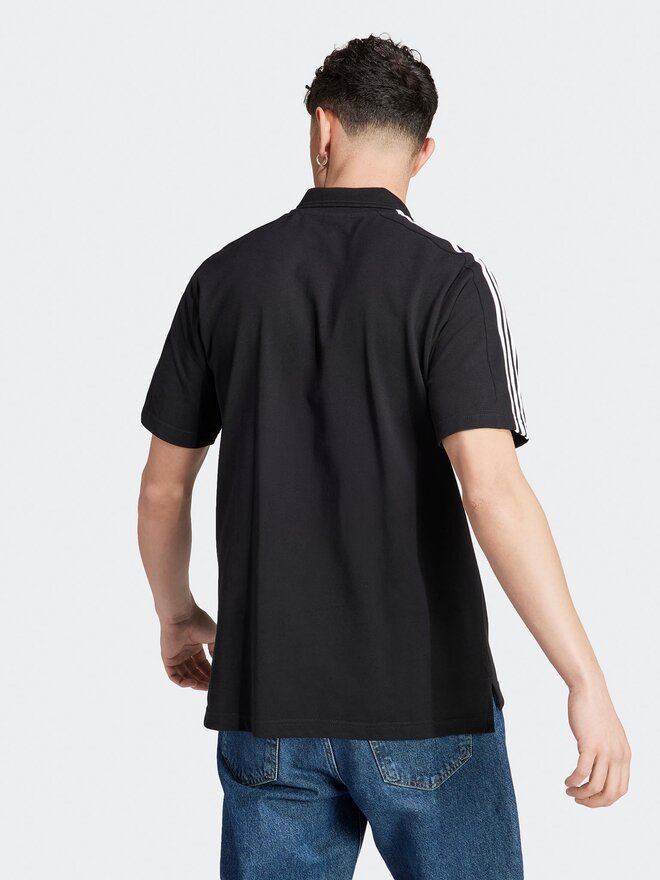 adidas adidas Poloshirt Essentials Piqué Embroidered Small Logo 3-Stripes Polo Shirt IC9310 Schwarz Regular Fit