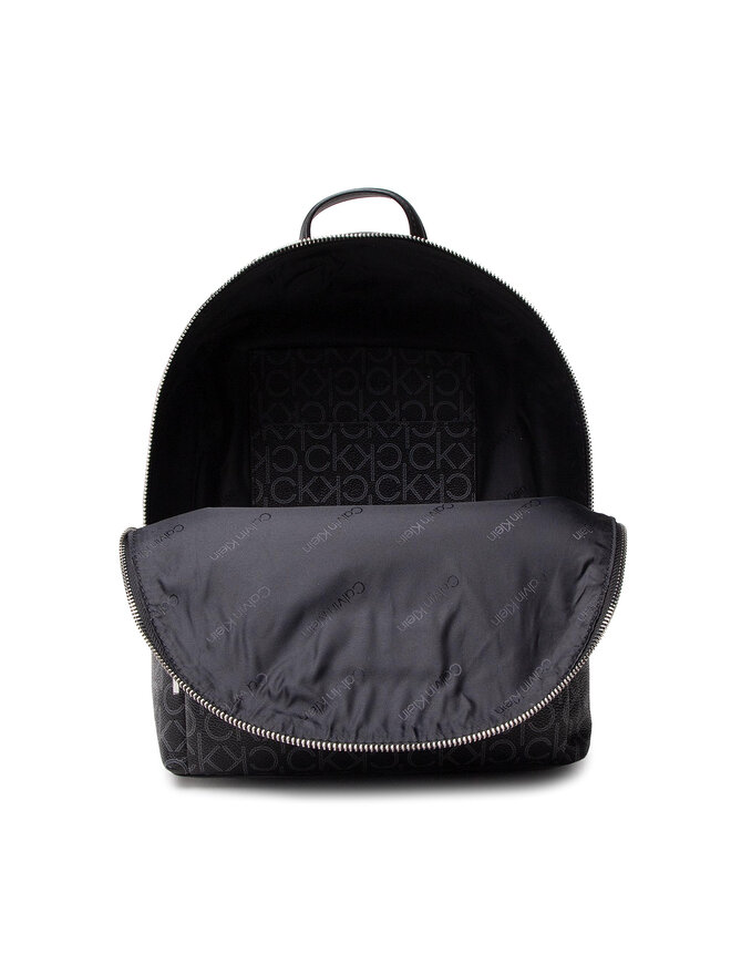Calvin Klein Batoh Calvin Klein Ck Must Campus Bp W/Pckt Md Mono K60K608625 Černá