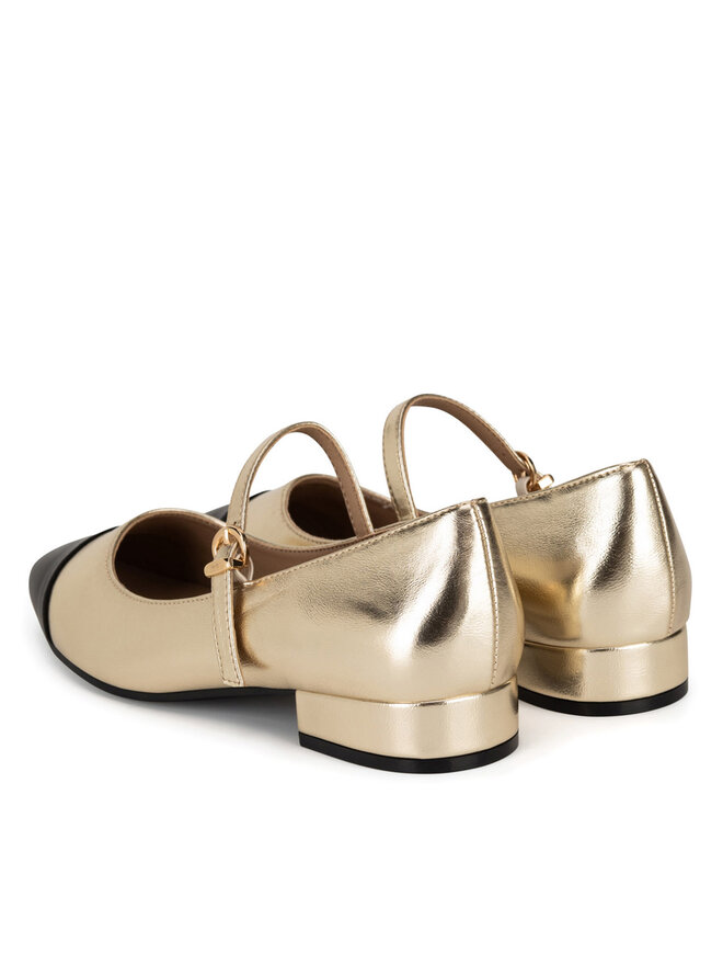 Clara Barson Baleriny Clara Barson WS24040-02 Złoty