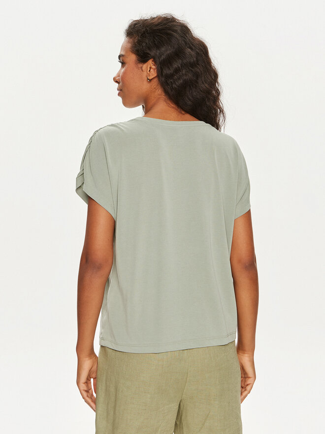 ONLY ONLY Camiseta Free 15293567 Verde Regular Fit