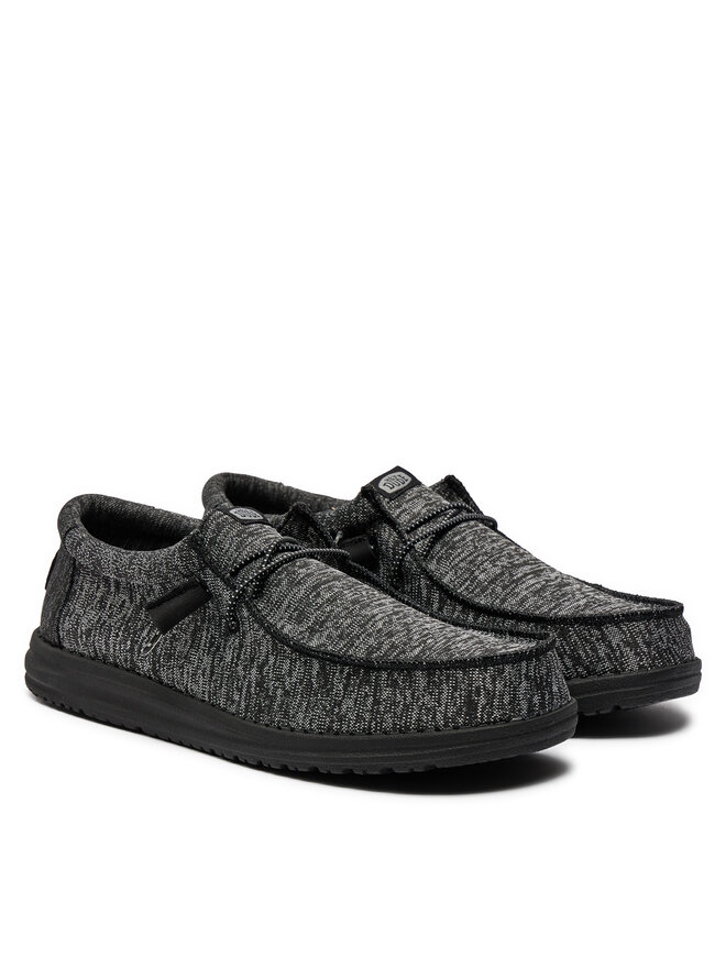 Hey Dude Mokaszin Hey Dude Wally Sport Knit 40536-060 Fekete