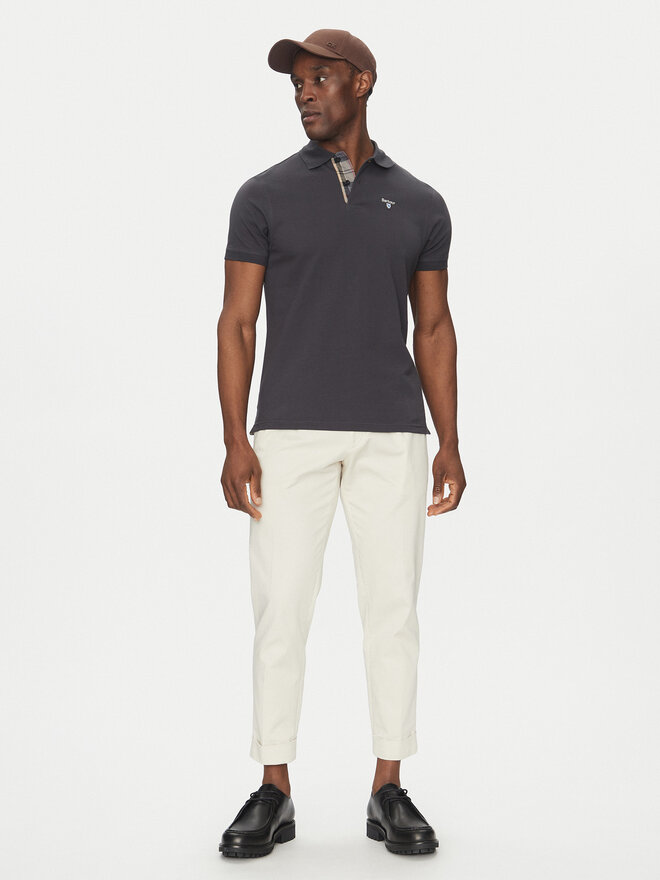 Barbour Barbour Pólóing Tartan MML0012NY51 Sötétkék Tailored Fit