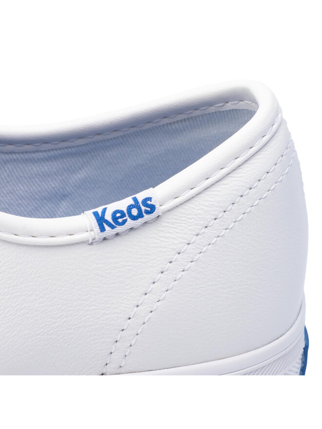Keds Sneakers aus Stoff Keds Triple Kick Lthr KWH57310 Weiß