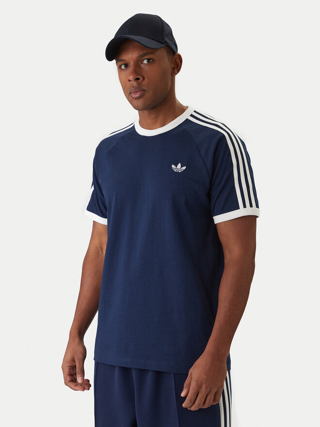 adidas adidas T-Shirt 3-Stripes KE3536 Dunkelblau Regular Fit