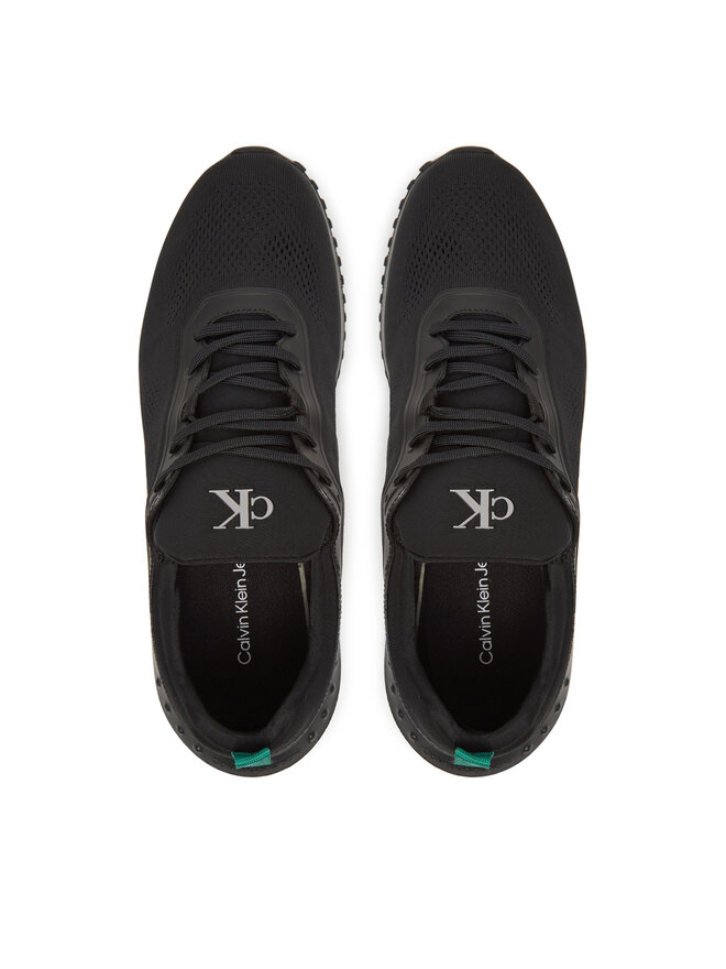 Calvin Klein Jeans Сникърси Calvin Klein Jeans Eva Runner Tech Knit YM0YM01293 Черен