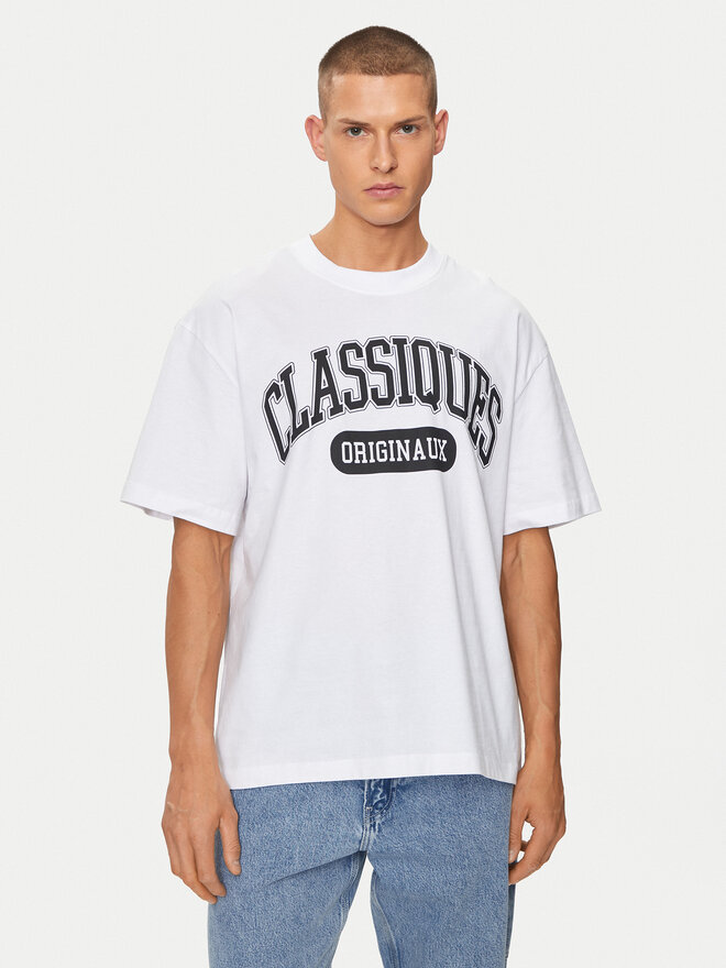 Only & Sons Only & Sons Marškinėliai Classiques 22029023 Balta Relaxed Fit