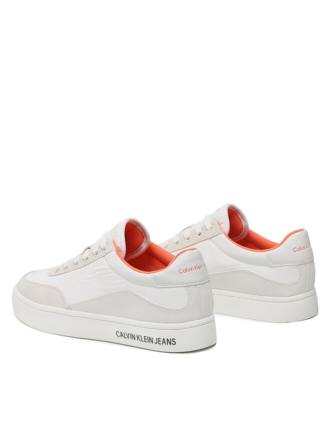 Calvin Klein Jeans Sneakersy Calvin Klein Jeans Classic Cupsole Su Softny YM0YM00669 Biały