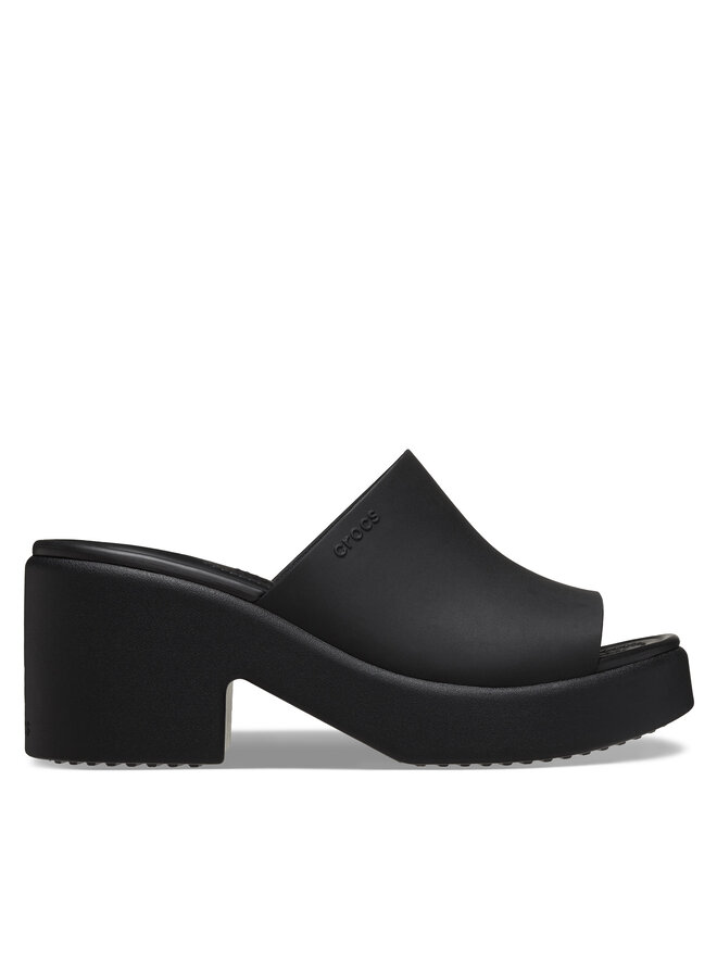 Crocs Klapki Crocs Brooklyn Slide Heel 209408 Czarny