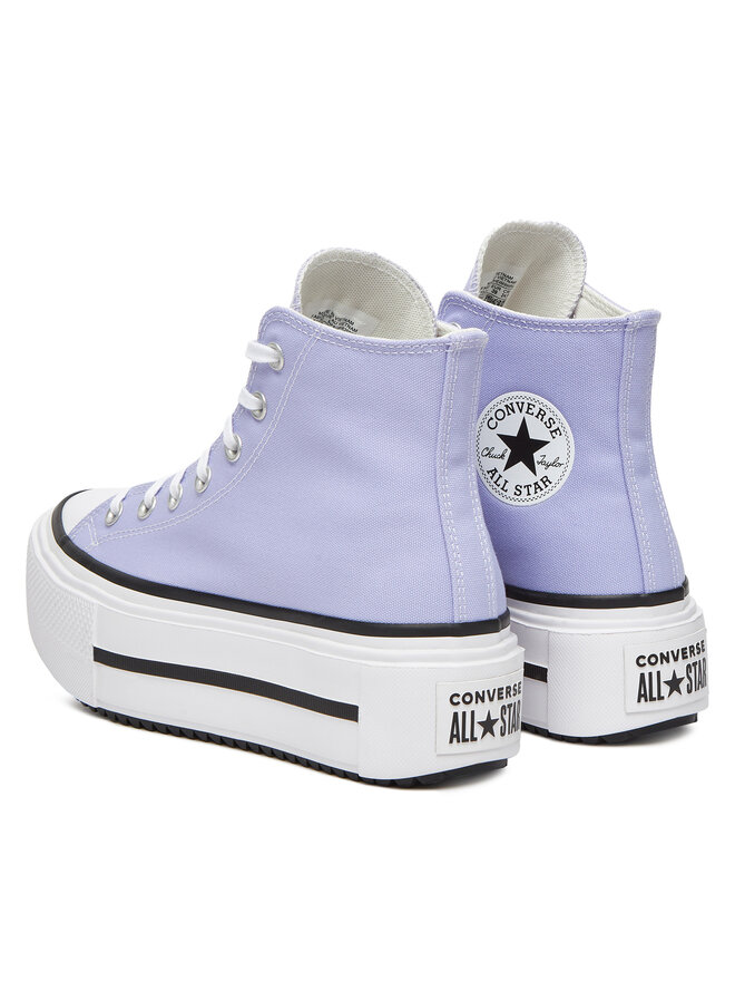 Converse Tenisice Converse Chuck Taylor All Star Lift Double Stack A15206C Ljubičasta