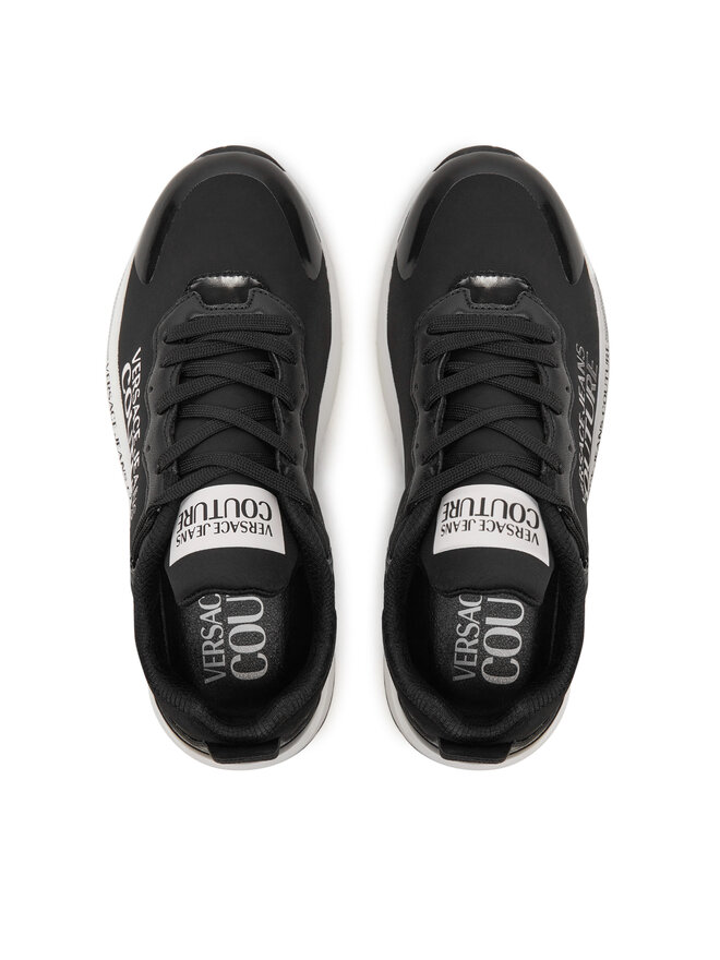 Versace Jeans Couture Sneakersy Versace Jeans Couture 77VA3SA9 ZS904 Czarny