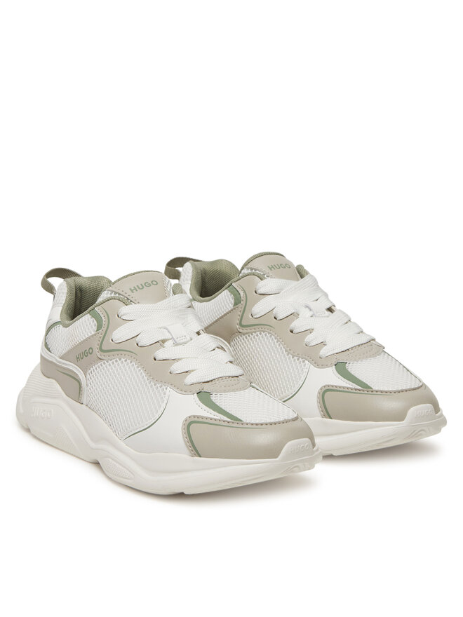 HUGO Sneakersy HUGO Leon Runn Mepu 50541578 Bílá
