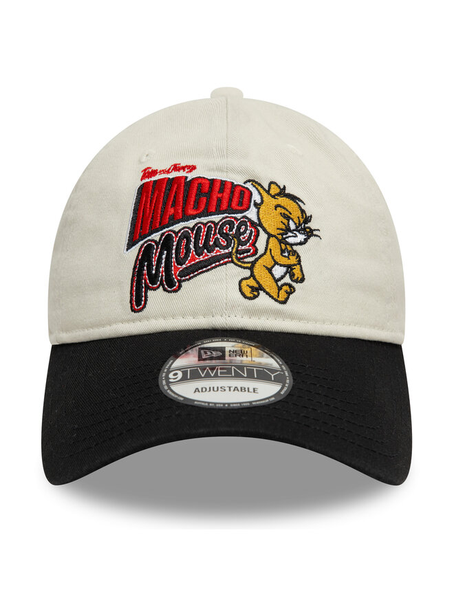 New Era Czapka z daszkiem New Era Tom & Jerry 9TWENTY 60595266 Beżowy