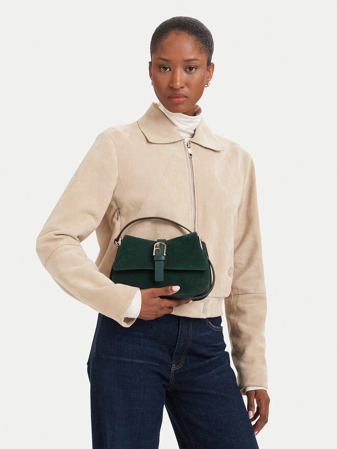 Furla Сумка Furla Flow Mini Top Handle WB01032 BX3045 CN 5137S Темно-зелений