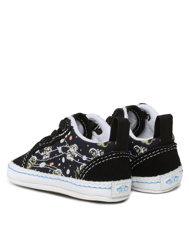 Vans Πάνινα παπούτσια Vans Old Skool Crib VN0A4P3TY611 Μαύρο