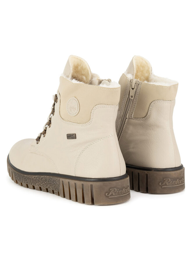 Rieker Schnürschuhe Rieker Y3433-60 Beige