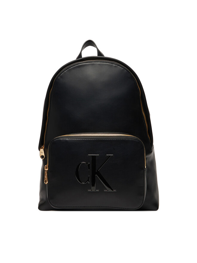 Calvin Klein Hátizsák Calvin Klein Bold Ck Backpack LV04F3233G Fekete
