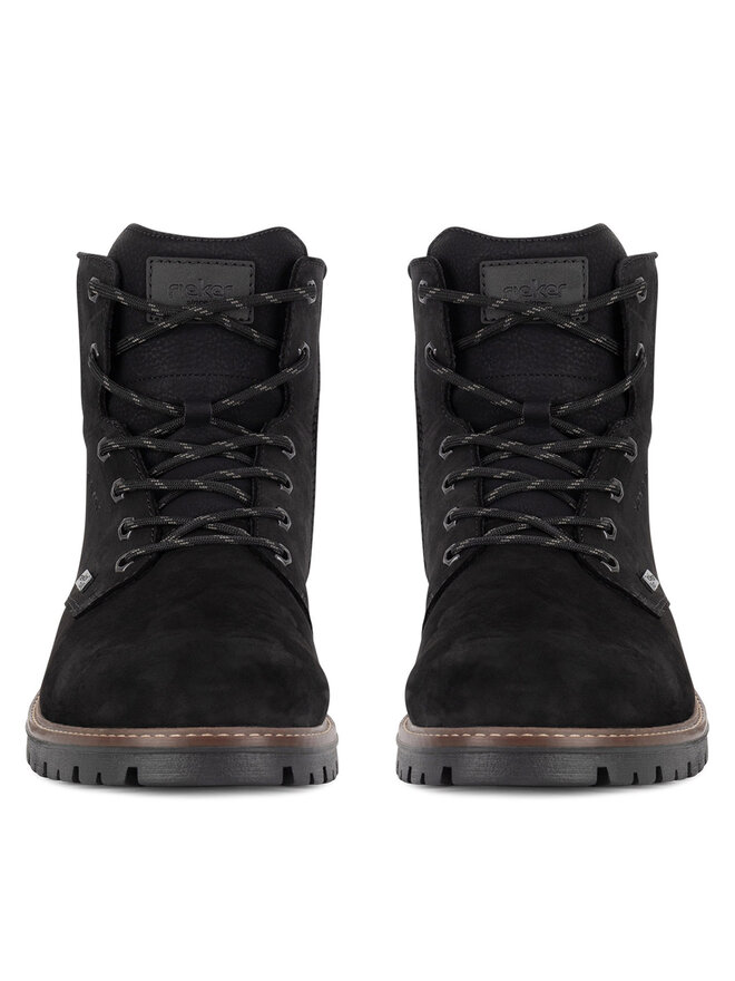 Rieker Schnürschuhe Rieker F3606-00 Schwarz