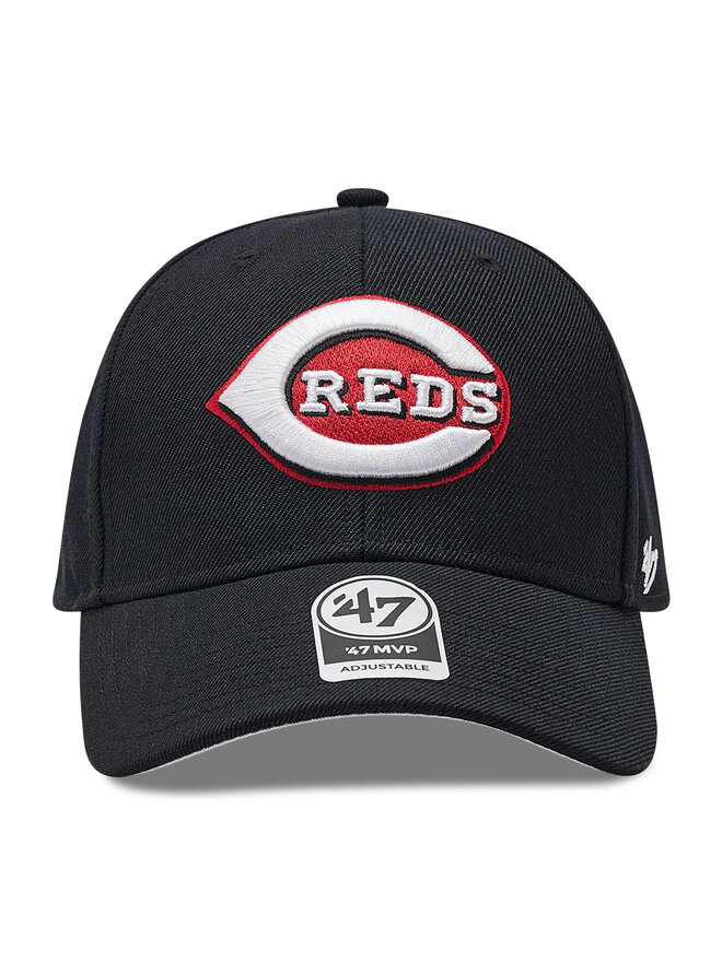 47 Brand Cappellino 47 Brand Cincinnati Reds Mlb Mvp B-MVP07WBV-BKJ Nero