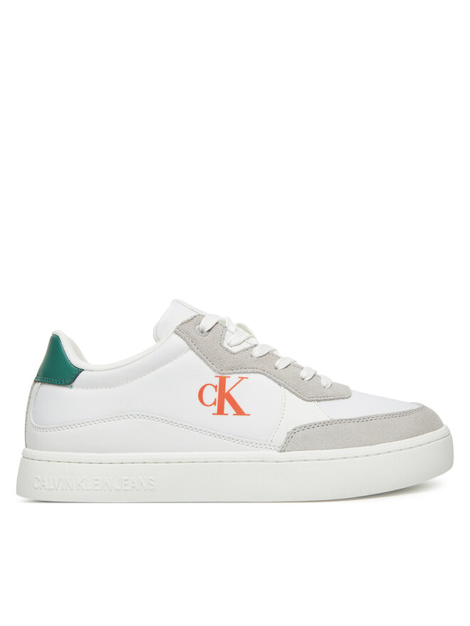 Calvin Klein Jeans Αθλητικά Calvin Klein Jeans Classic Cupsole Mg Nylon Mix YM0YM01304 Λευκό