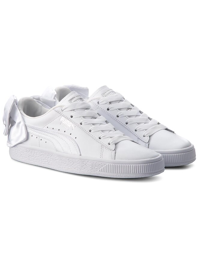 Sneakers Puma Basket Bow Wn s 367319 01 Blanc chaussures