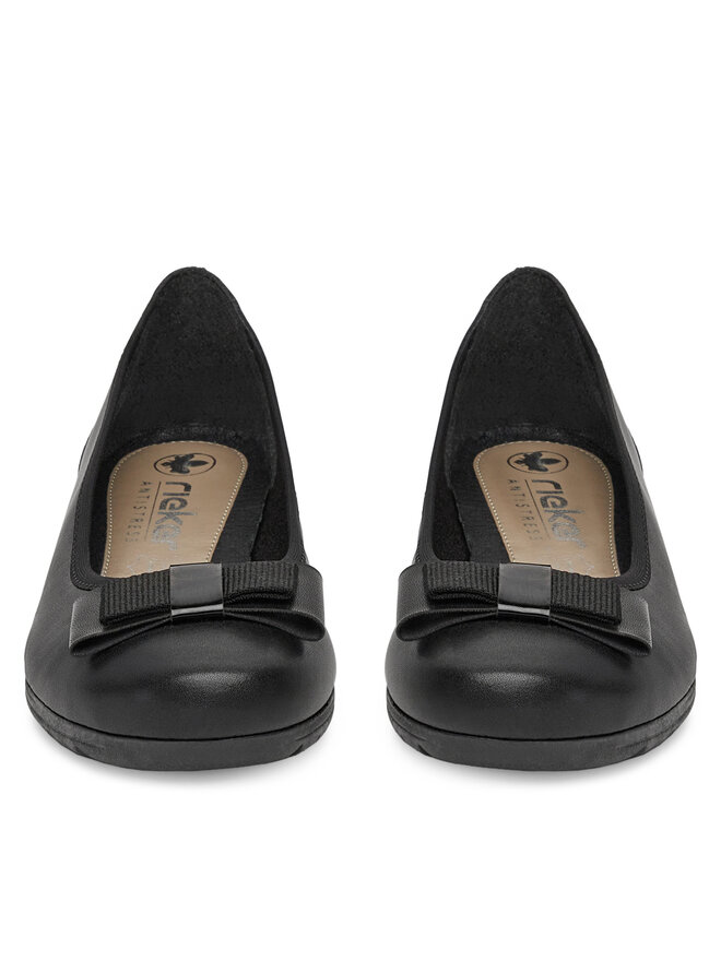 Rieker Pantofi Rieker L9366-00 Negru