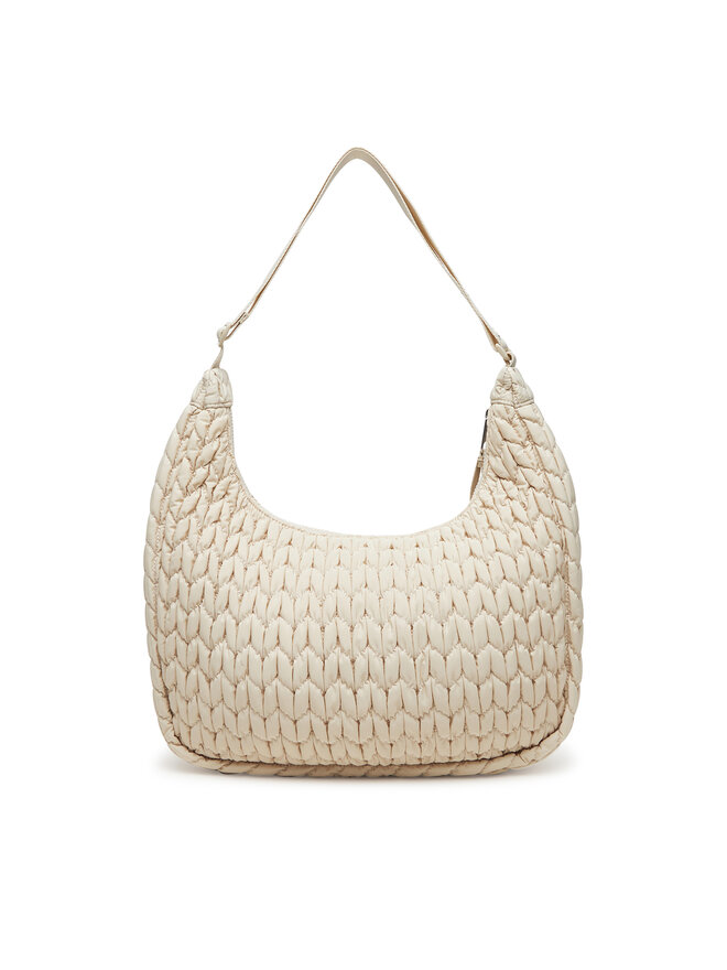 Tommy Jeans Handtasche Tommy Jeans Tjw Urban Large Quilted AW0AW17929 Beige