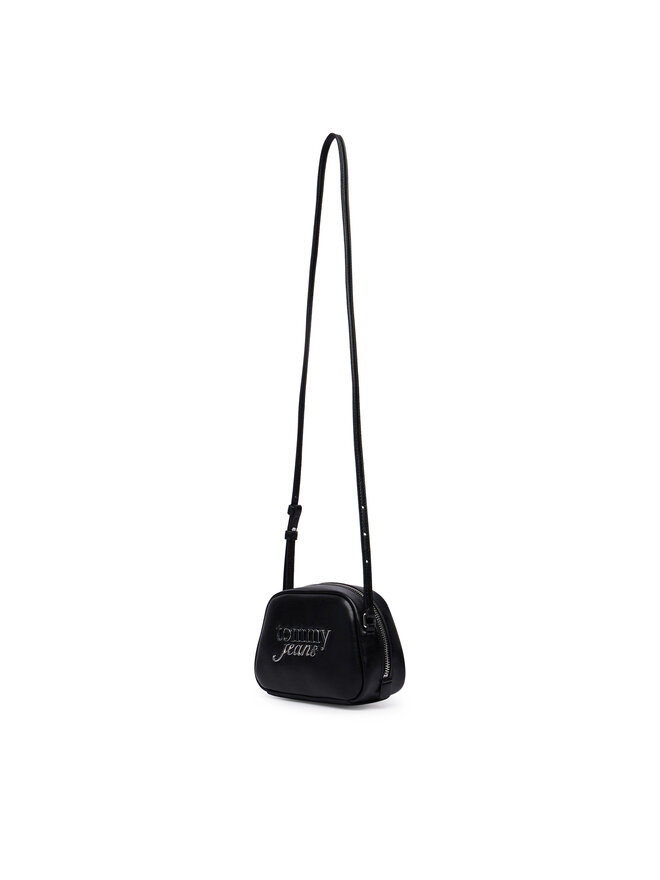 Tommy Jeans Handtasche Tommy Jeans Tjw Bold Camera Bag AW0AW18785 Schwarz