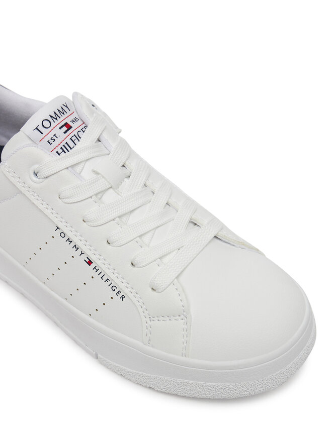 Tommy Hilfiger Αθλητικά Tommy Hilfiger Low Cut Lace-Up Sneaker T3X9-33856-1355 S Λευκό