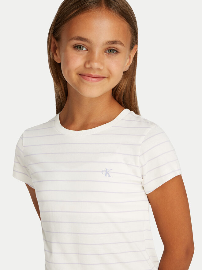Calvin Klein Jeans Calvin Klein Jeans Σετ 2 T-Shirts IG0IG02867 Έγχρωμο Slim Fit