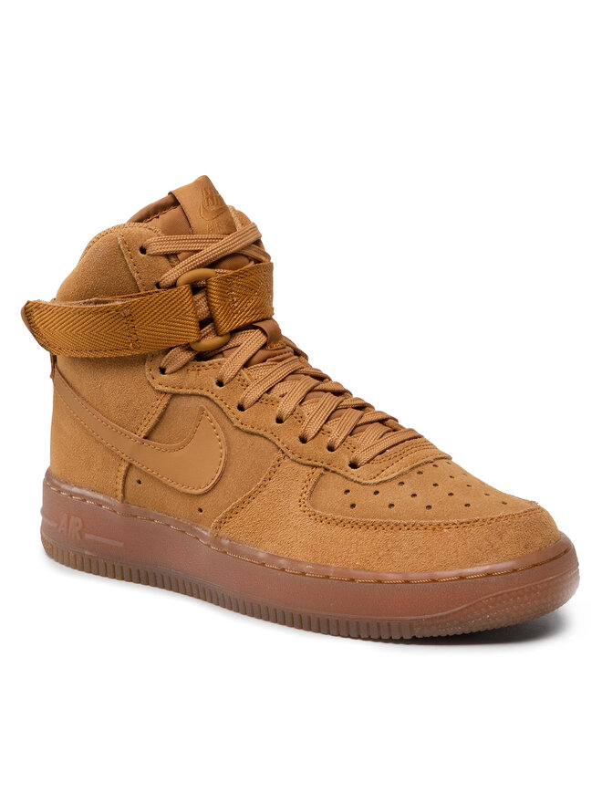 Sneakers Nike Air Force 1 High Lv 8 3 GS CK0262 700 Gelb eschuhe